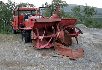 Image showing Snow cutter