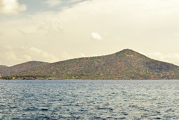 Image showing sea and mountains landscape