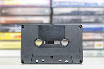 Image showing Retro audio cassette tape