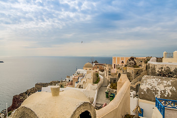 Image showing View on Santorini island