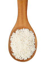 Image showing Glutinous rice in a spoon