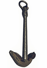 Image showing Vintage looking Anchor