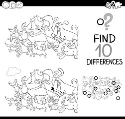 Image showing details game coloring page