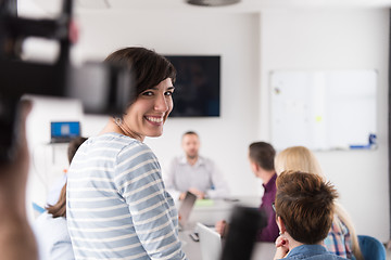 Image showing Portrait of successful Businesswoman