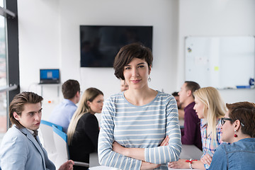 Image showing Portrait of successful Businesswoman