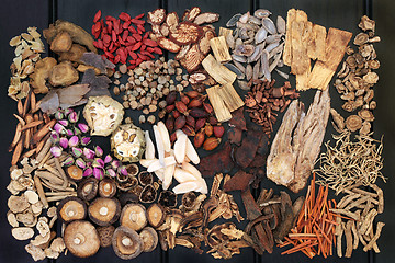 Image showing Traditional Chinese Herbs