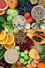 Image showing High Fiber Health Food