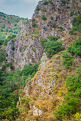 Image showing Country view at the european Alps