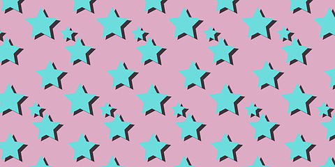 Image showing stars pink background