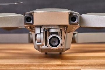 Image showing Drone camera closeup