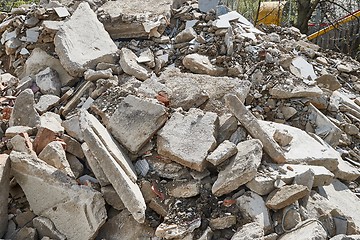 Image showing Pile of debris