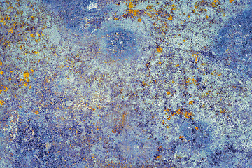 Image showing typical rusty surface background