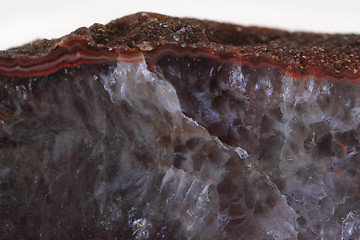 Image showing brown agate texture 