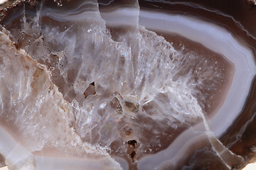 Image showing brown agate texture 