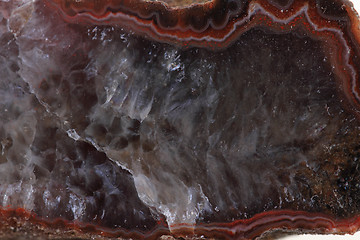 Image showing brown agate texture 