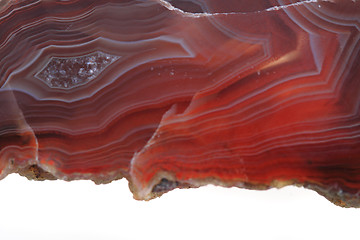 Image showing brown agate texture 