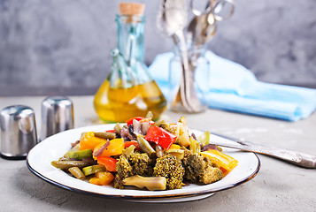 Image showing fried vegetables