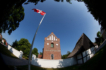 Image showing Farum church in Denmark