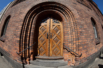 Image showing Church door