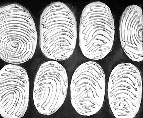 Image showing Fingerprints abstract.