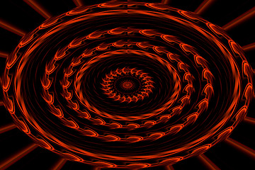 Image showing Abstract 3d background