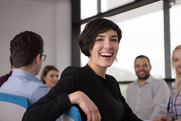 Image showing Portrait of successful Businesswoman