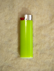 Image showing gas light green Lighter