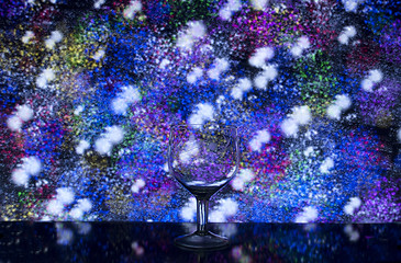 Image showing glass wine glass