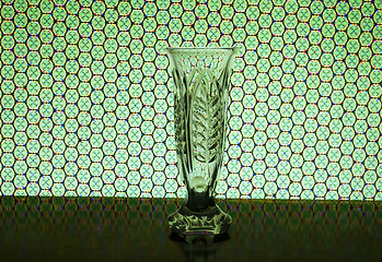 Image showing standing vase of glass