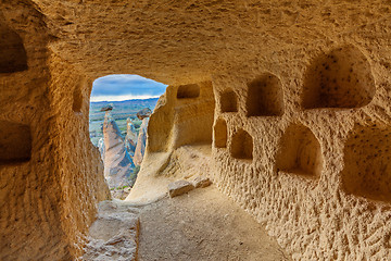 Image showing Cave house in solid rock