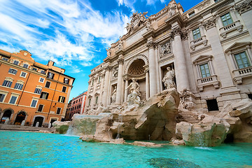 Image showing Fountain in Rome, Italy