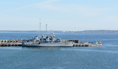 Image showing Lithuanian Naval Force minehunter ship in Estonia