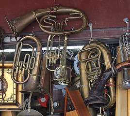 Image showing Damaged Musical Instruments