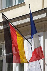Image showing Germany and France Flag