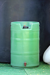 Image showing Plastic Barrel