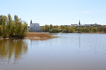 Image showing Toolo bay in the City Park in Helsinki