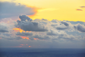 Image showing Summer sunset in Lefkada