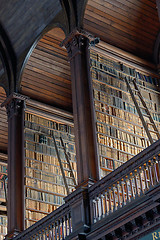 Image showing The Old Library, Trinity College, Dublin - The Book of Kells 17.