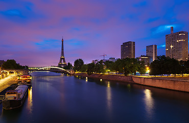 Image showing Dawn in Paris