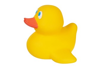 Image showing Yellow rubber duck