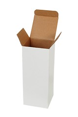 Image showing Tall box on white