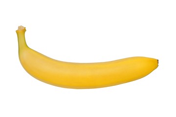 Image showing Banana on white