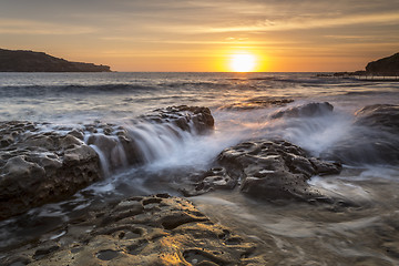 Image showing Malabar Long Bay Sunrise Sydney Australia