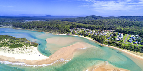 Image showing Durras Inlet Panorama