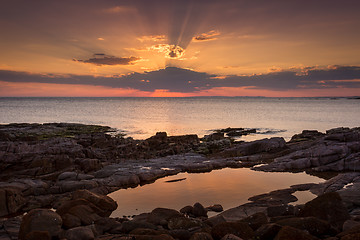 Image showing Magical sunsets Port Stephens Australia