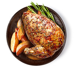 Image showing roasted chicken breast