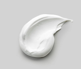 Image showing white cosmetic cream