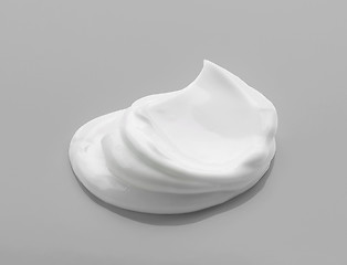 Image showing white cosmetic cream