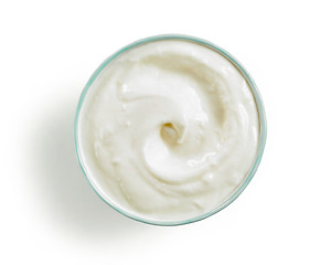 Image showing bowl of greek yogurt