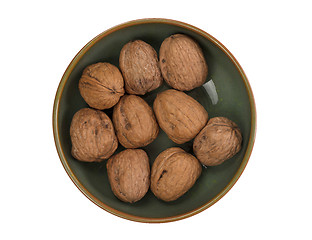 Image showing Wallnuts in bowl